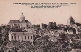 Delcampe - 77 PROVINS LE DOME DE SAINT QUIRIACE ET LA TOUR DE CESAR - Provins