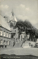 Delcampe - Moelln Lauenburg Kirche Und Rathaus - Mölln