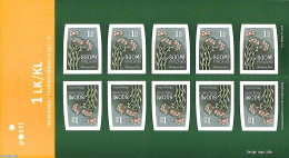 Delcampe - Finland 2010 Flowers Foil Sheet, Mint NH, Nature - Flowers & Plants - Ungebraucht