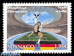 Delcampe - Monaco 2024 EC Football 1v, Mint NH, Sport - Football - Neufs