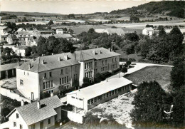 Delcampe - VOSGES LAMARCHE EN AVION AU DESSUS GROUPE SCOLAIRE (scan Recto-verso) KEVREN0KEVREN 0364 - Lamarche
