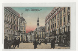 Delcampe - Riga. Theaterstrasse.* - Letonia