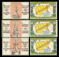 Delcampe - 3 X Notgeld SOLTAU S.V. Sportverein Rs.Udr. Braun - Unclassified