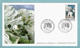 Delcampe - FDC France 2002 - Chapelle De Saint-Ser - YT 3496 - 13 Puyloubier - 2000-2009