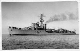 Delcampe - Escorteur "Valdemar Sejr" Ex HMS "Exmouth", Portsmouth 2.57 - Krieg