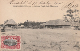 Delcampe - Congo Belge Carte Postale Pour La France 1913 - Storia Postale