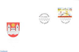 Delcampe - Finland 1989 350 Years Hameenlinna 1v, First Day Cover, History - Coat Of Arms - Cartas & Documentos