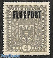 Delcampe - Austria 1918 4kr, 26x29mm, Stamp Out Of Set, Unused (hinged) - Nuevos