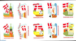 Delcampe - Denmark 2019 800 Years Flag, Foil Sheet, Mint NH, History - Sport - Transport - Flags - Football - Ships And Boats - Nuevos