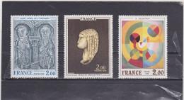Delcampe - France Yvert  1867/69  Oeuvres D'art  1976  Neuf Sans Charnière - Nuovi