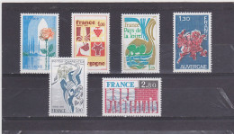 Delcampe - France Yvert  1847/52  Régions  1975  Neuf Sans Charnière - Nuovi