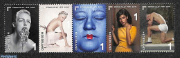 Delcampe - Netherlands 2019 Erwin Olaf 5v [::::], Mint NH, Art - Photography - Nuevos
