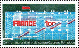 Delcampe - France Poste N** Yv:1922 Mi:2010 Centre National D'art & De Culture G.Pompidou - Musea