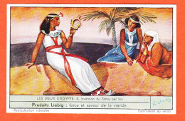 Delcampe - 27294 /  Chromo LIEBIG ◉ Série Les Dieux D' EGYPTE N° 3 ◉ Invention Du SISTRE Par ISIS - Liebig