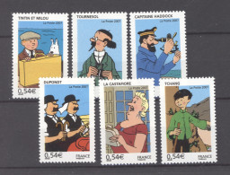 Delcampe - France  :  Yv  4051-56  **   Tintin - Ungebraucht