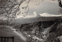 Delcampe - Taormina – Panorama Etna - Messina