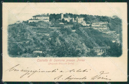Delcampe - Torino Samone Castello Di Cartolina XB1614 - Andere & Zonder Classificatie