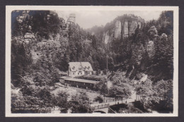 Delcampe - Vintage Postcard Waltersdorfer Muehle Kirnitzsch Valley Hohnstein Germany - Hohnstein (Sächs. Schweiz)