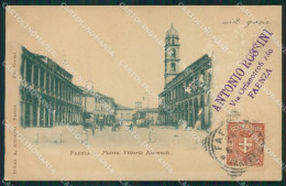 Delcampe - Ravenna Faenza ABRASA Cartolina XB1616 - Ravenna