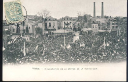 Delcampe - Vichy Inauguration De La Statue De La Republique - Vichy