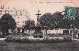 Delcampe - 45 ORLEANS SQUARE DE LA PLACE GAMBETTA - Orleans