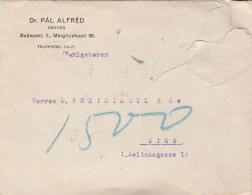Delcampe - HUNGARY  --  BRIEF  --  Dr. PAL ALFRED  --  UGYVED - Briefe U. Dokumente