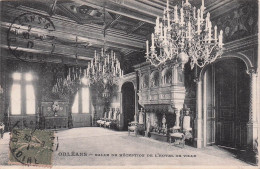 Delcampe - 45 ORLEANS SALLE DE RECEPTION DE L HOTEL DE VILLE - Orleans