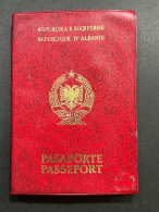 Delcampe - OLD ALBANIAN EXPIRED PASSPORT TRAVEL DOCUMENT 32 Pages - Documents Historiques