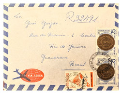 Delcampe - CMI) 1975. URUGUAY. NUMISMATICS AND COINS WITH TERO BIRD SHIPPED TO BRAZIL XF - Uruguay