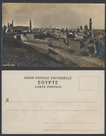 Delcampe - Egypt Old Real Photo UB Postcard Panorama, General View Of Cairo, Street Scene - Sonstige & Ohne Zuordnung
