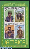 Delcampe - Jamaica 1982 Scouting S/s, Mint NH, Sport - Scouting - Jamaique (1962-...)