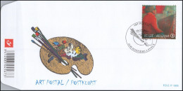 Delcampe - 3736 - Postkunst - FDC - Stempel: Hastière-Lavaux - 2001-2010