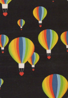 Delcampe - United Kingdom UK Abstract Art Hot Air Balloons Colourful Unposted #PAX802 - Harrogate