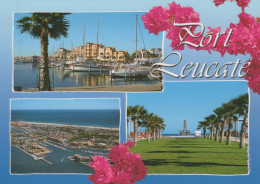 Delcampe - France Port Leucate Port De Plaisance Vues Et Jardins Unposted #PBE122 - Leucate