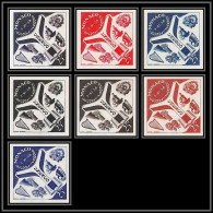 Delcampe - 90197 Monaco N°511 PALAIS UNESCO éducation Enfant Child Essai (proof) Non Dentelé ** MNH Imperf 7 Couleurs - Neufs