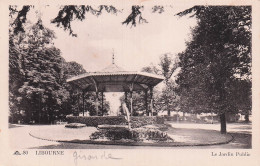 Delcampe - 33 LIBOURNE LE JARDIN PUBLIC - Libourne