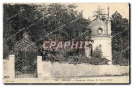 Delcampe - CPA Melun Entree Du Chateau De Vaux Le Penil - Melun