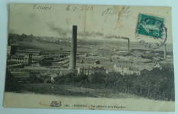 Delcampe - CPA 91 ESSONNE ? ESSONNES Vue Générale De La Papeterie TB PLAN USINE INDUSTRIE Bâtiments Cheminée - Essonnes