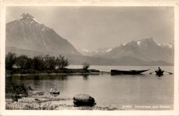 Delcampe - Thunersee Mit Niesen (21409) * Feldpost 24. 5. 1923 - Thun