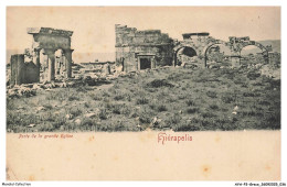 Delcampe - AYAP3-0251-GRECE - HIERAPOLIS - Porte De La Grande église - Griechenland