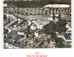 Delcampe - BARENTIN: La Pont Route Et Le Viaduc Vue Aérienne 10x15 - Très Bon état - Barentin