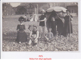 Delcampe - DIEPPE: Scène De Plage, Villa - Très Bon état - Dieppe