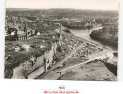 Delcampe - DIEPPE: Prise Au-dessus De La Falaise Du Pollet Et Le Terrain De Camping Vue Aérienne 10x15 - Très Bon état - Dieppe