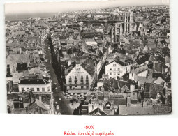 Delcampe - DIEPPE: Place Du Puits Salé Et Grande Rue Vue Aérienne 10x15 - Très Bon état - Dieppe