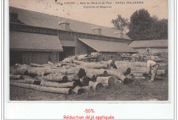 Delcampe - YVETOT : Bois Du Nord MALANDRIN - Chantier - Scierie - Bon état (un Coin Plié) - Yvetot