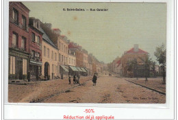 Delcampe - SAINT SAENS - Rue Catelier - Très Bon état - Saint Saens