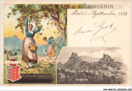 Delcampe - CAR-ABQP13-0870-SUISSE - Souvenir Sion - Suchard - Publicité - Sion