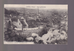 Delcampe - 60 - Creil - Vue Générale De La Ville Et De L'église - Chalbrette éditeur - Écrite 1925 - Creil