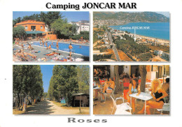 Delcampe - ESPAGNE Camping Joncar Mar ROSES Costa Brava Catalunya 16(scan Recto-verso) MA731 - Gerona