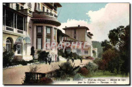 Delcampe - CPA Hyeres Mont Des Oiseaux Maison De Repos Pour Les Officiers Militaria - Hyeres